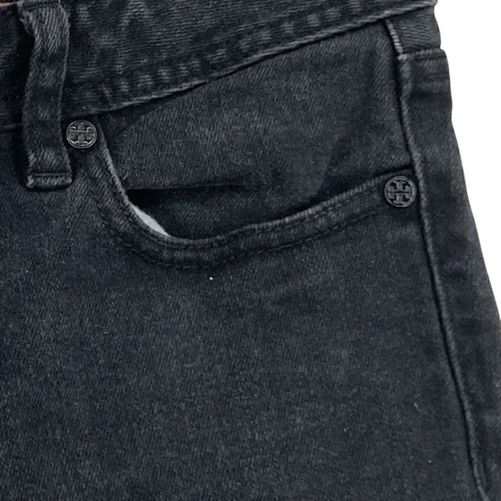 Tory Burch Women’s  Skinny Black Jeans Size 24
